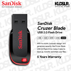 SanDisk Cruzer Blade 128GB USB 2.0 Flash Drive (SDCZ50-128G-B35)